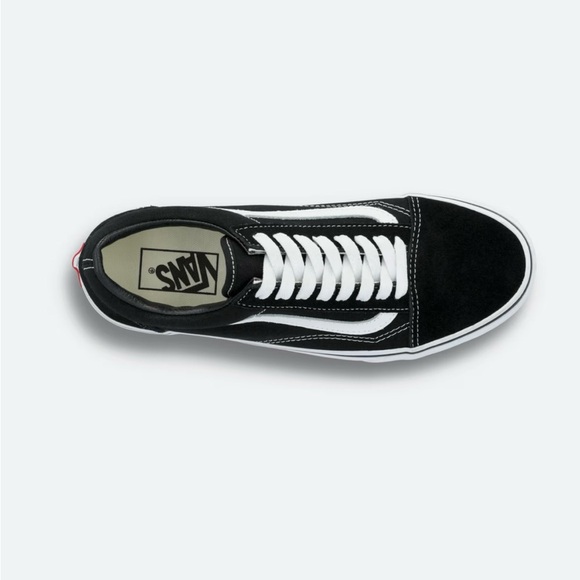 NWB black Vans Old Skool lace up sneaker sz 8 women’s - Picture 3 of 6